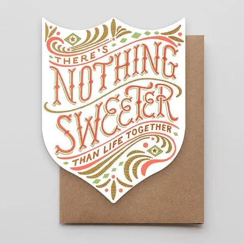 Nothing Sweeter Badge Card