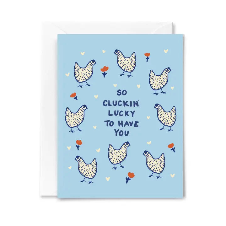 Cluckin' Lucky Card