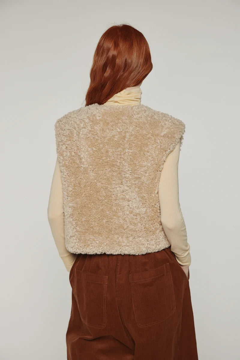 Reversible Fur Vest