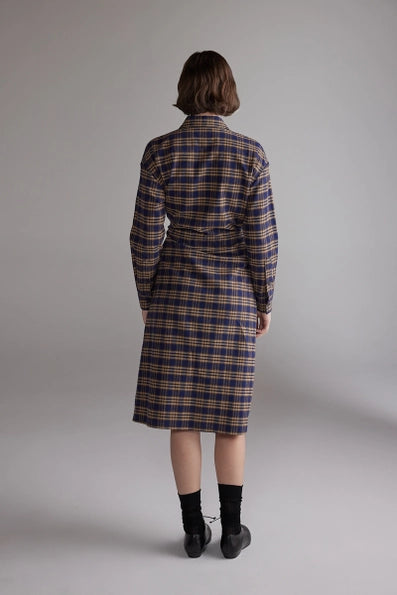 Plaid Shirt Dress