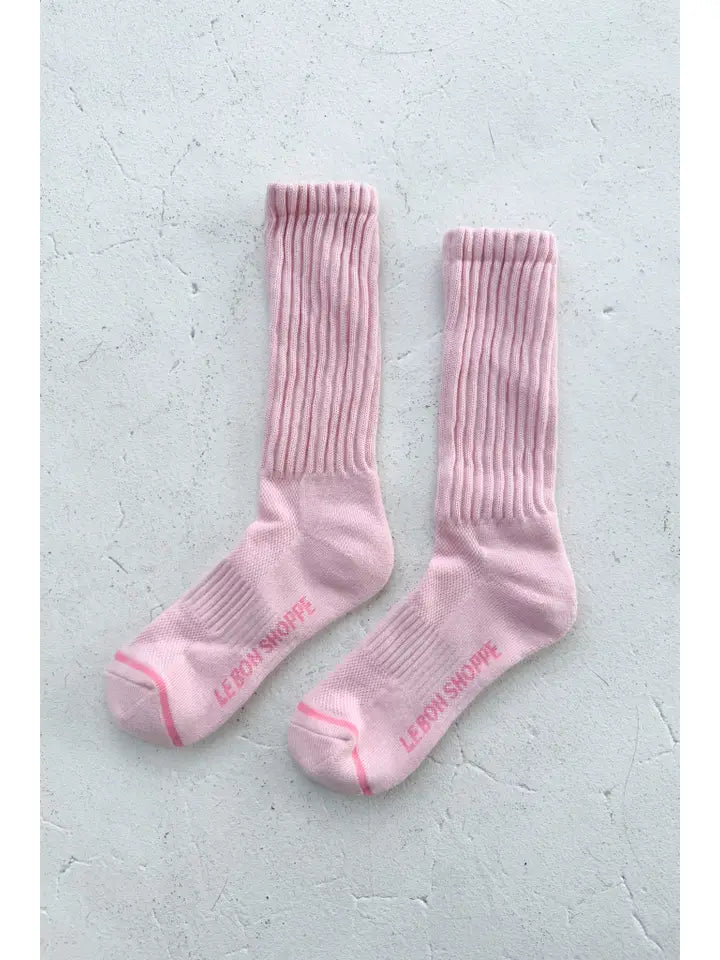 Ballet Socks in Ballet Pink