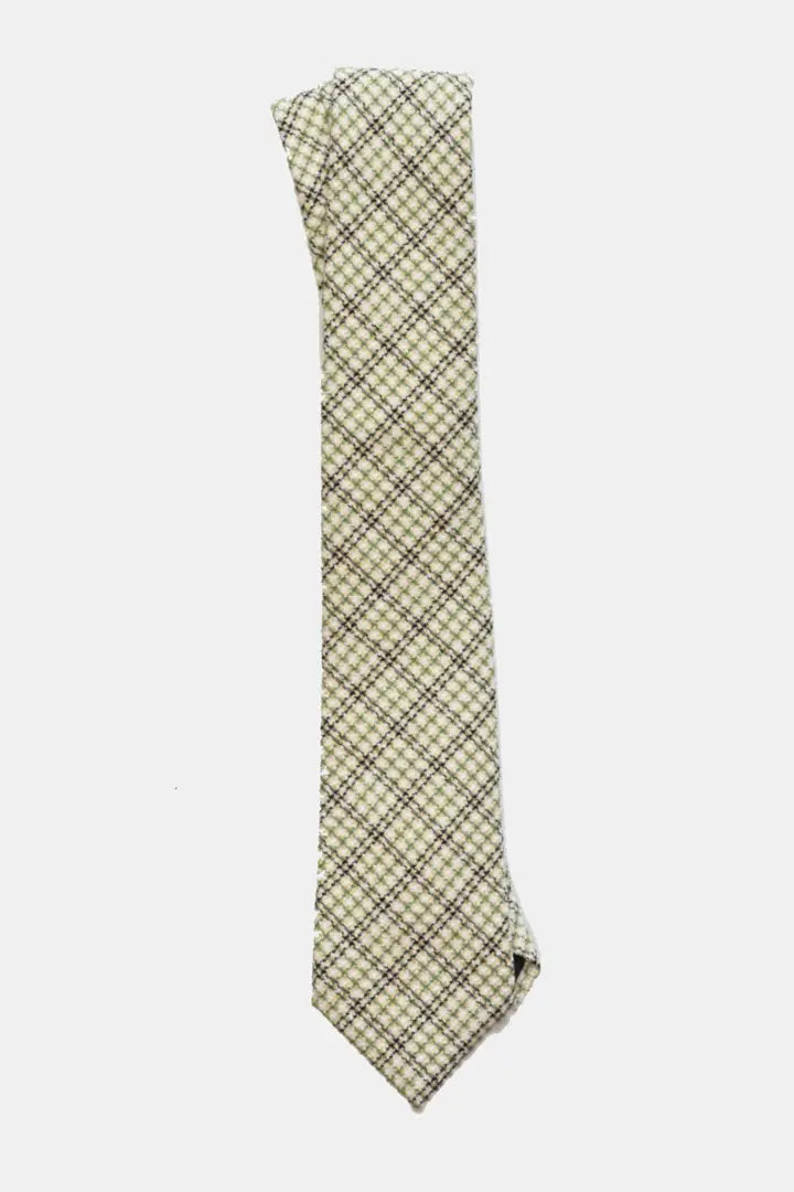 Classics Lime Green Check Tie