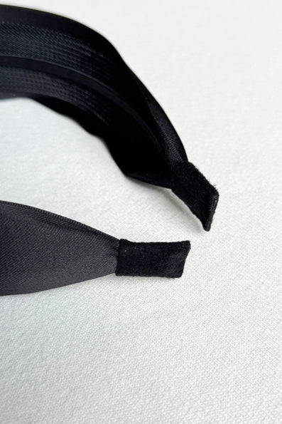 Olivia Headband in Ebony