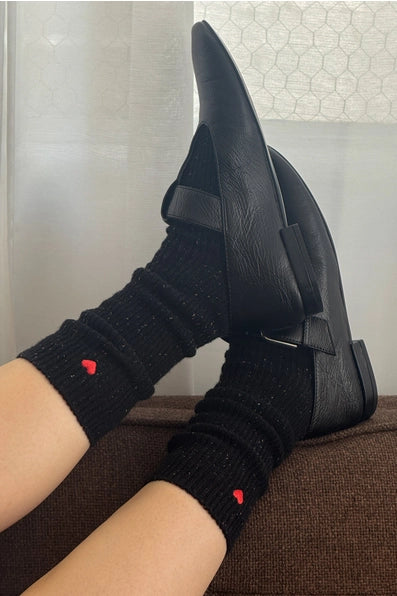 Embroidered Snow Socks
