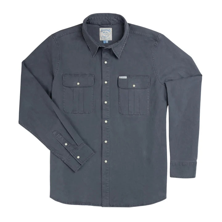 Stamford Work Shirt in Concho Blue