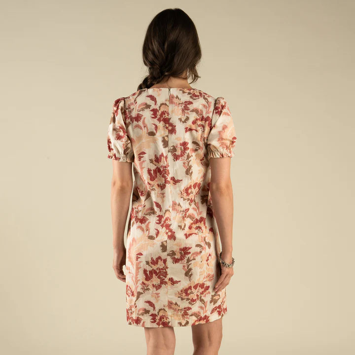 Gabriela Shift Dress in Alondra Ivory