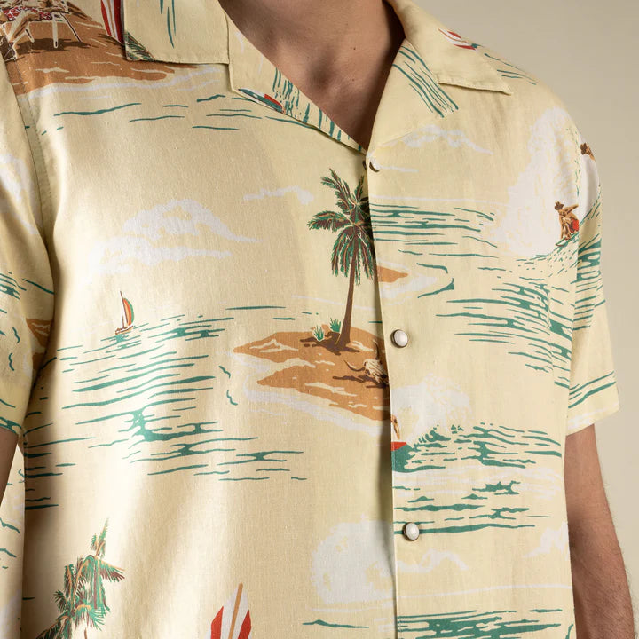 The Padre Shirt in Malibu Cowboy