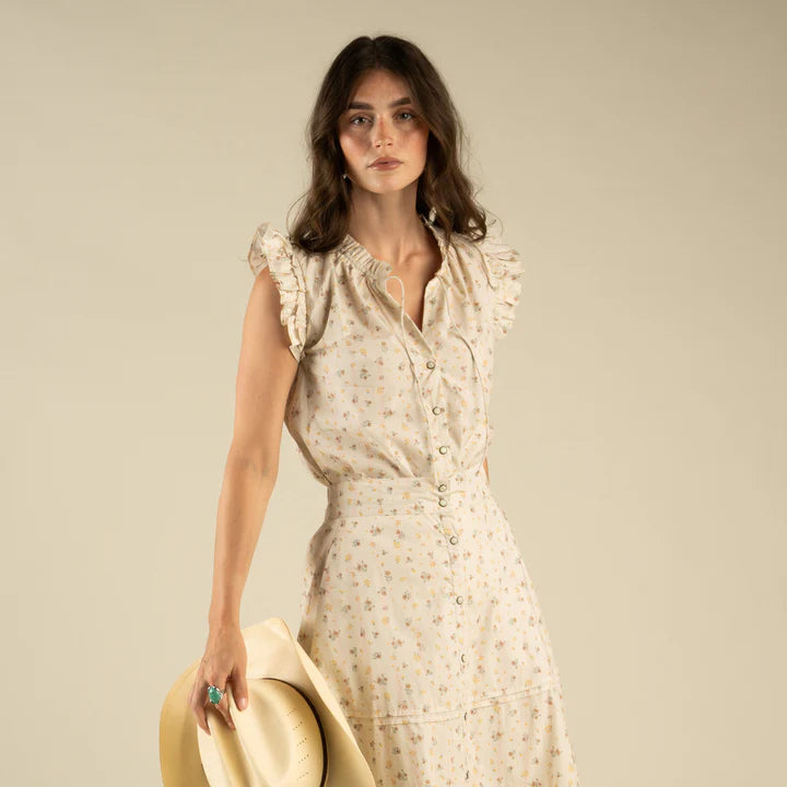 The Paloma Blouse in Dustbloom