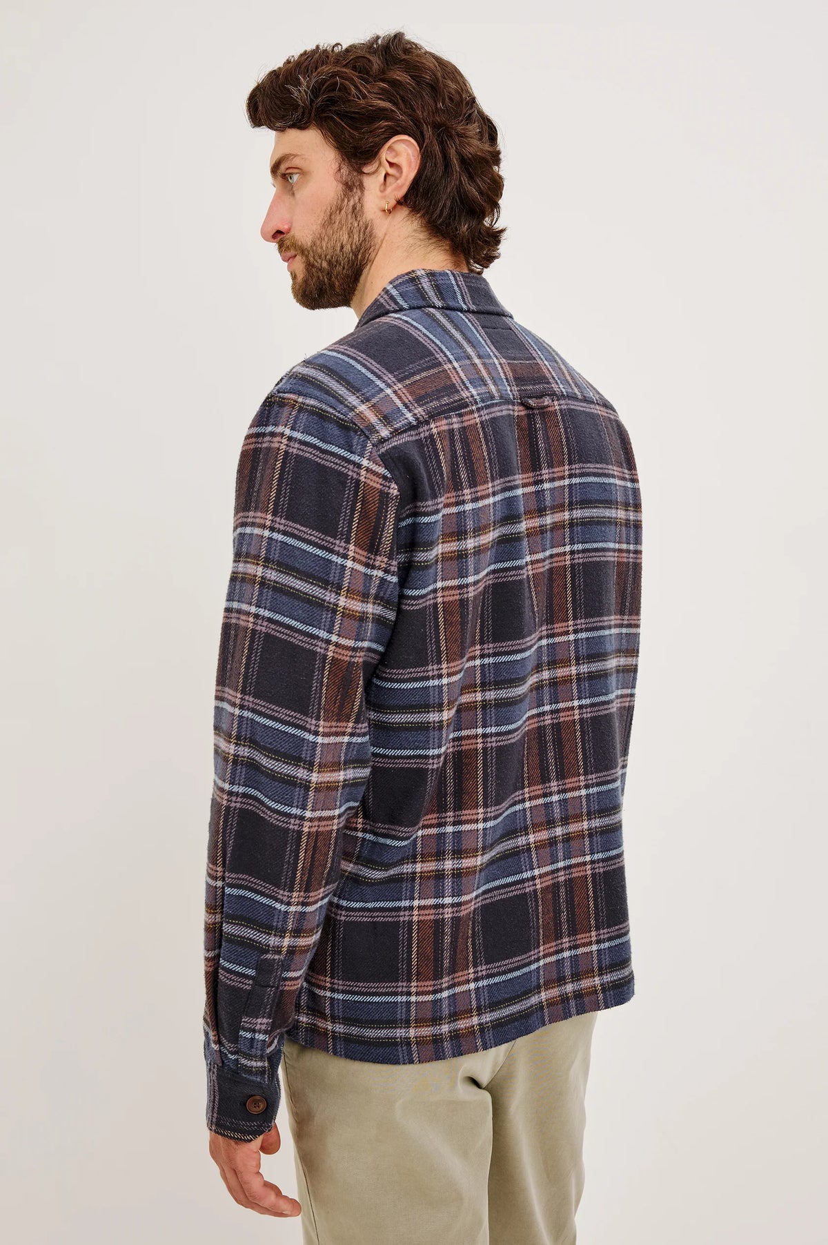 Stellan Overshirt in Night Sky Wood