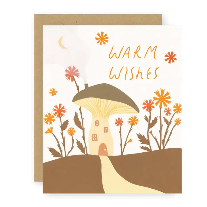 Mushroom Home Card