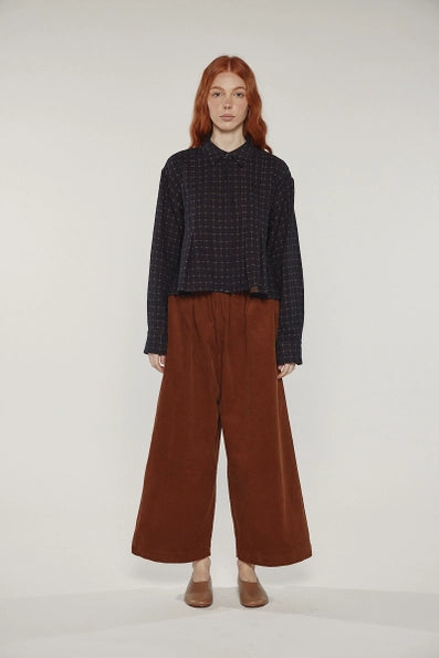 Pleated Blouse