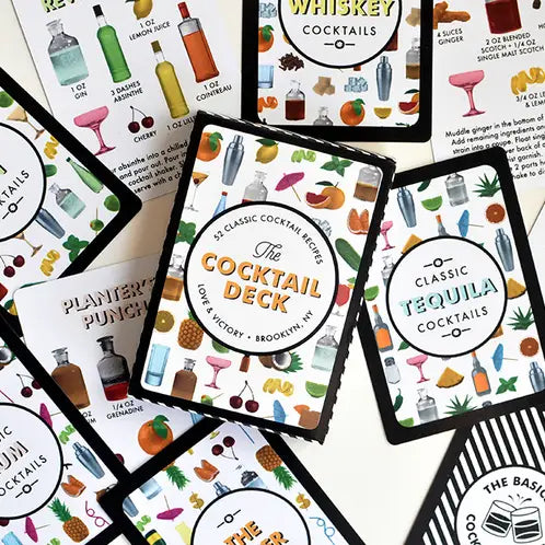 Cocktail Recipe Deck