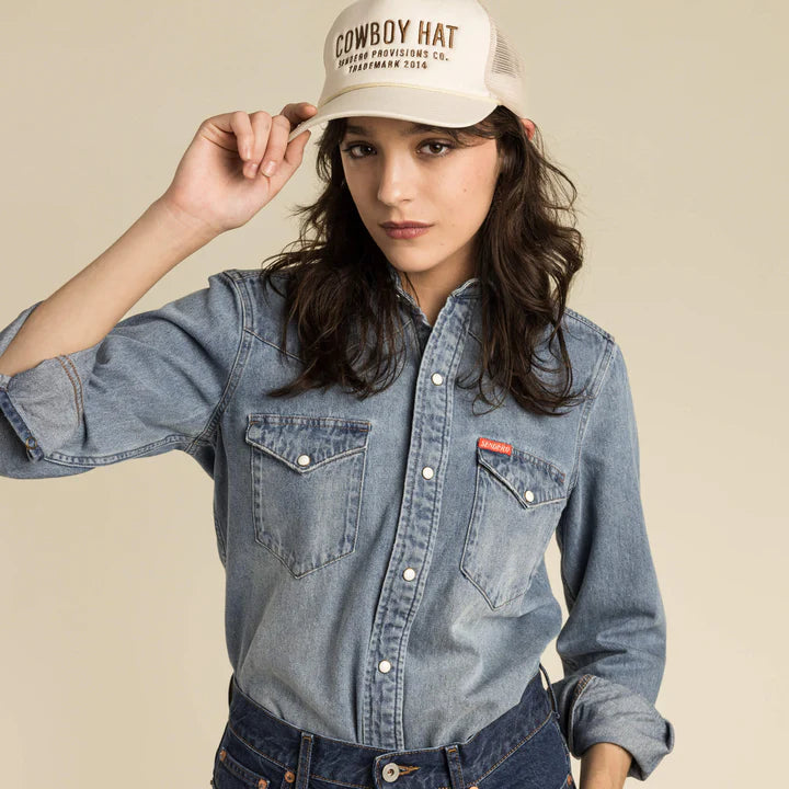Cowboy Hat in Cream