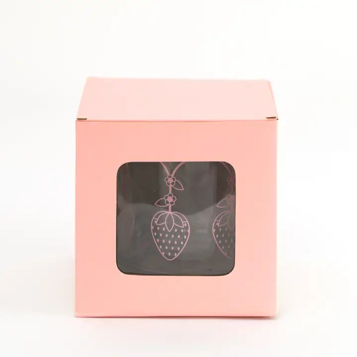Glass Mug - Strawberries