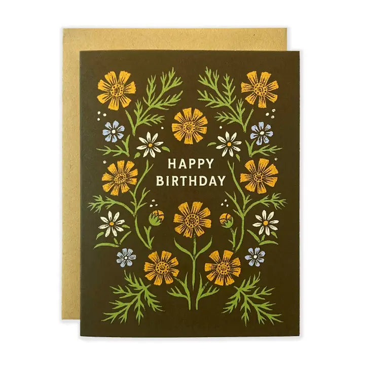 Happy Birthday Cosmos Card