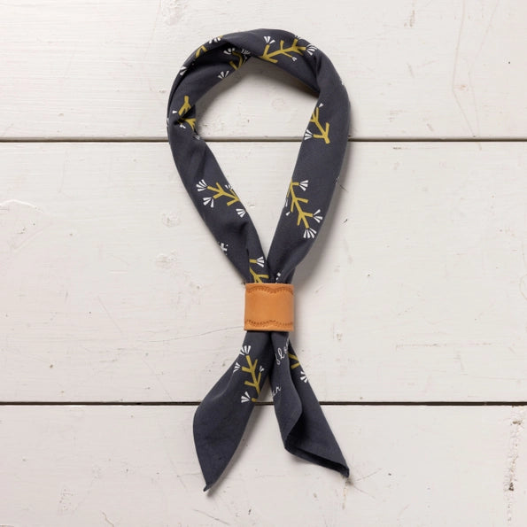 Leather Bandana Slide