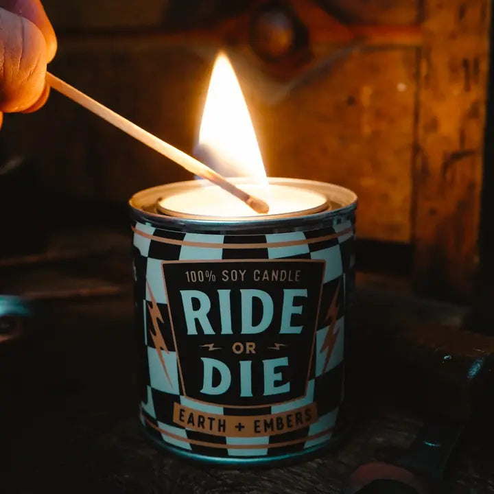 Ride Or Die | Earth + Embers Candle