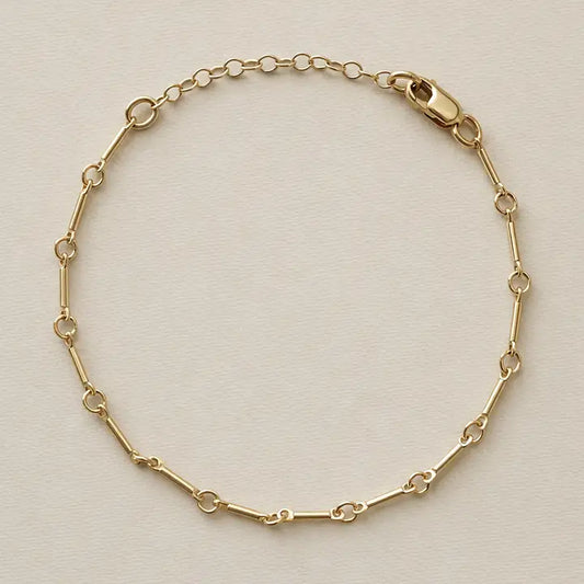 Alice Link Bracelet | Gold Fill 6.5"-7.5"