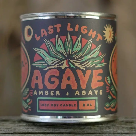 Last Light | Amber + Agave 8 oz Candle