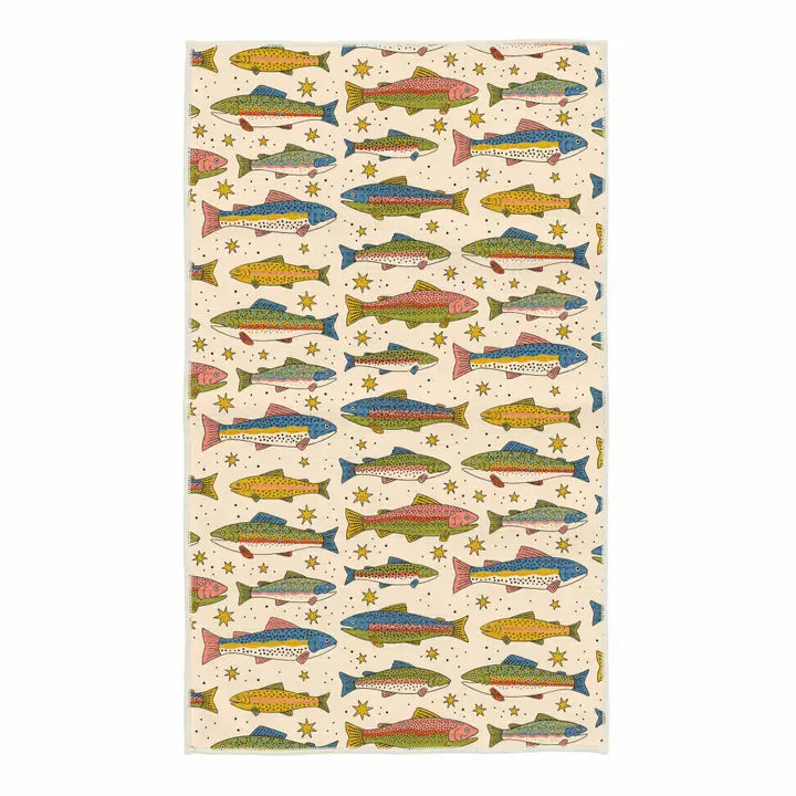 River Trout Kitchen & Tea Towel