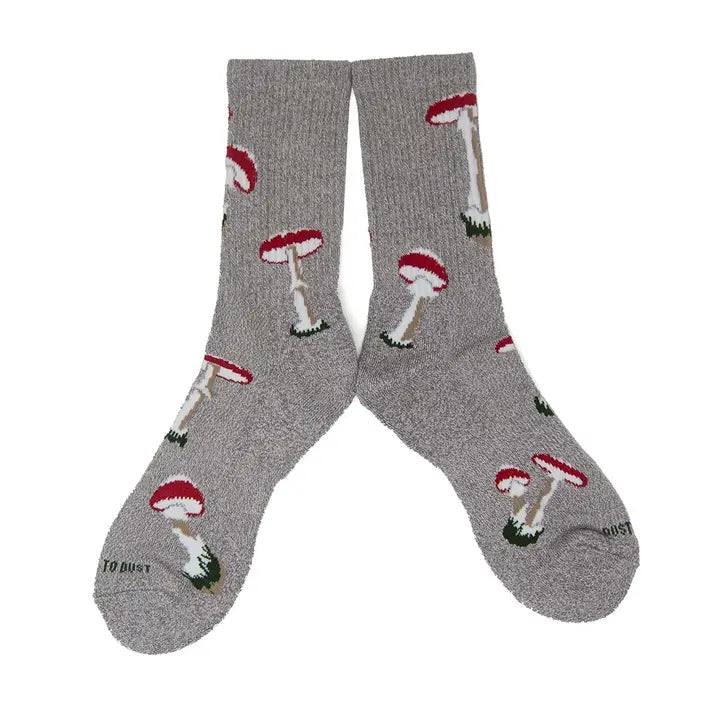 Fungi Socks in Khaki