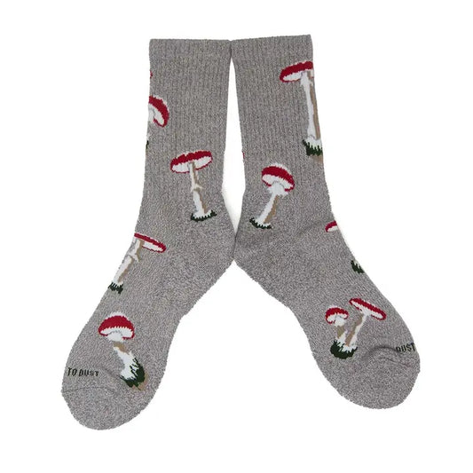 Fungi Socks in Khaki