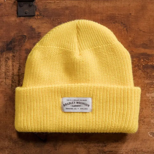 Acrylic Watch Cap in Liferaft Yellow