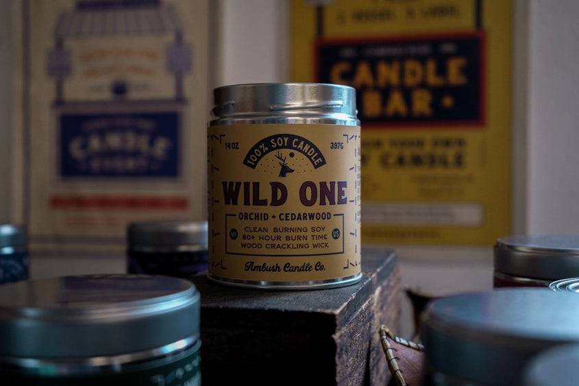 Wild One Orchid + Cedarwood Candle