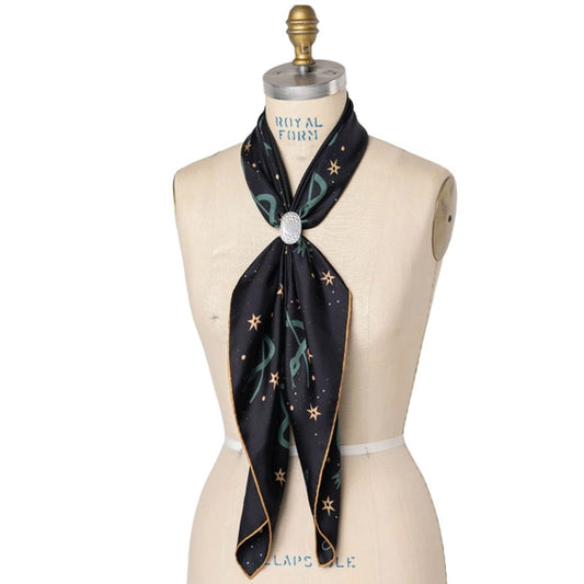 'Lasso the Stars' Silk Scarf