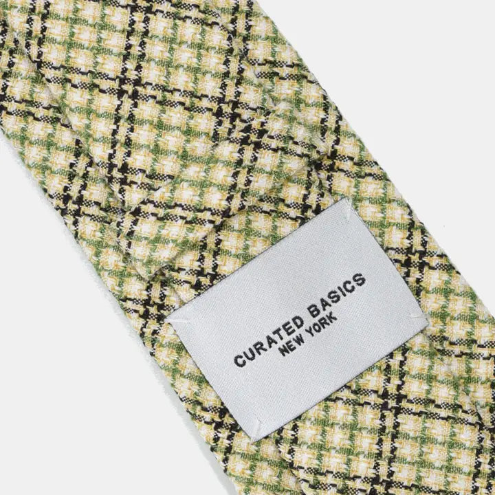 Classics Lime Green Check Tie