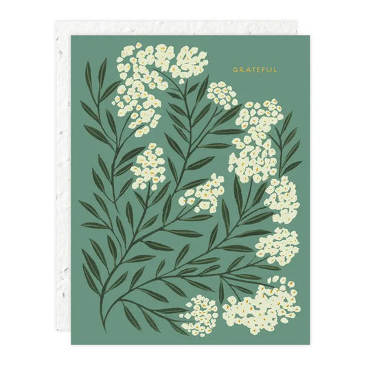 Grateful - Thank You Card