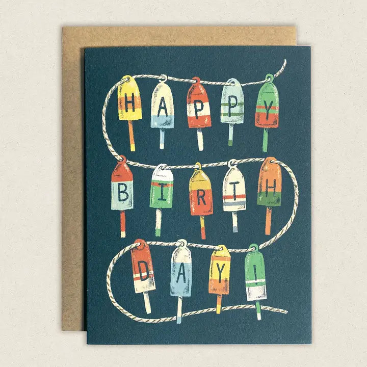 Happy Birthday Buoys Card