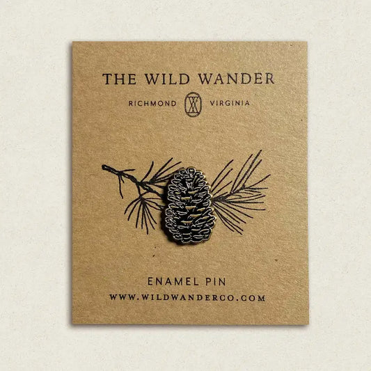 Pinecone Enamel Pin