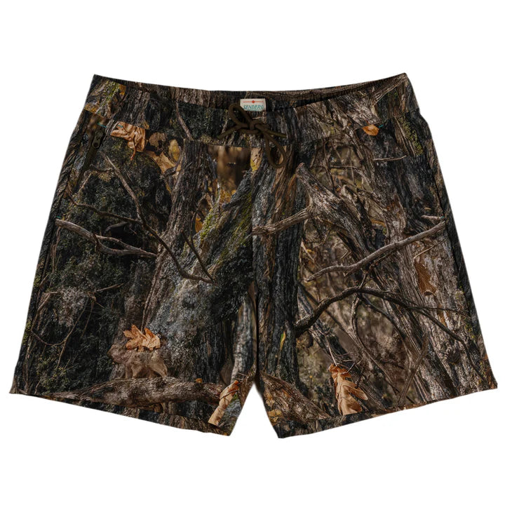 Bajada Hybrid Shorts in Will Tree Camo