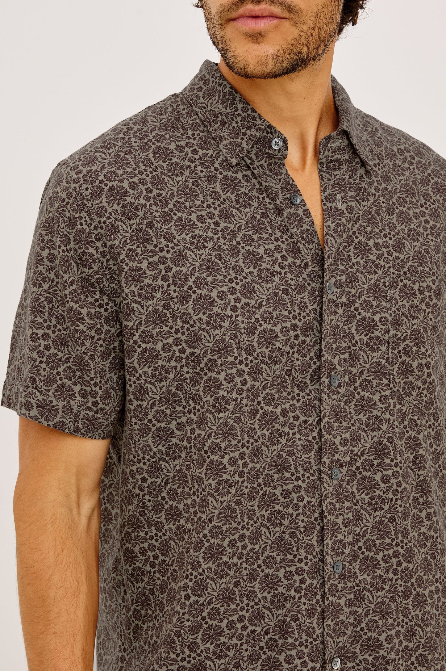 Carson Shirt in Red Rock Floral