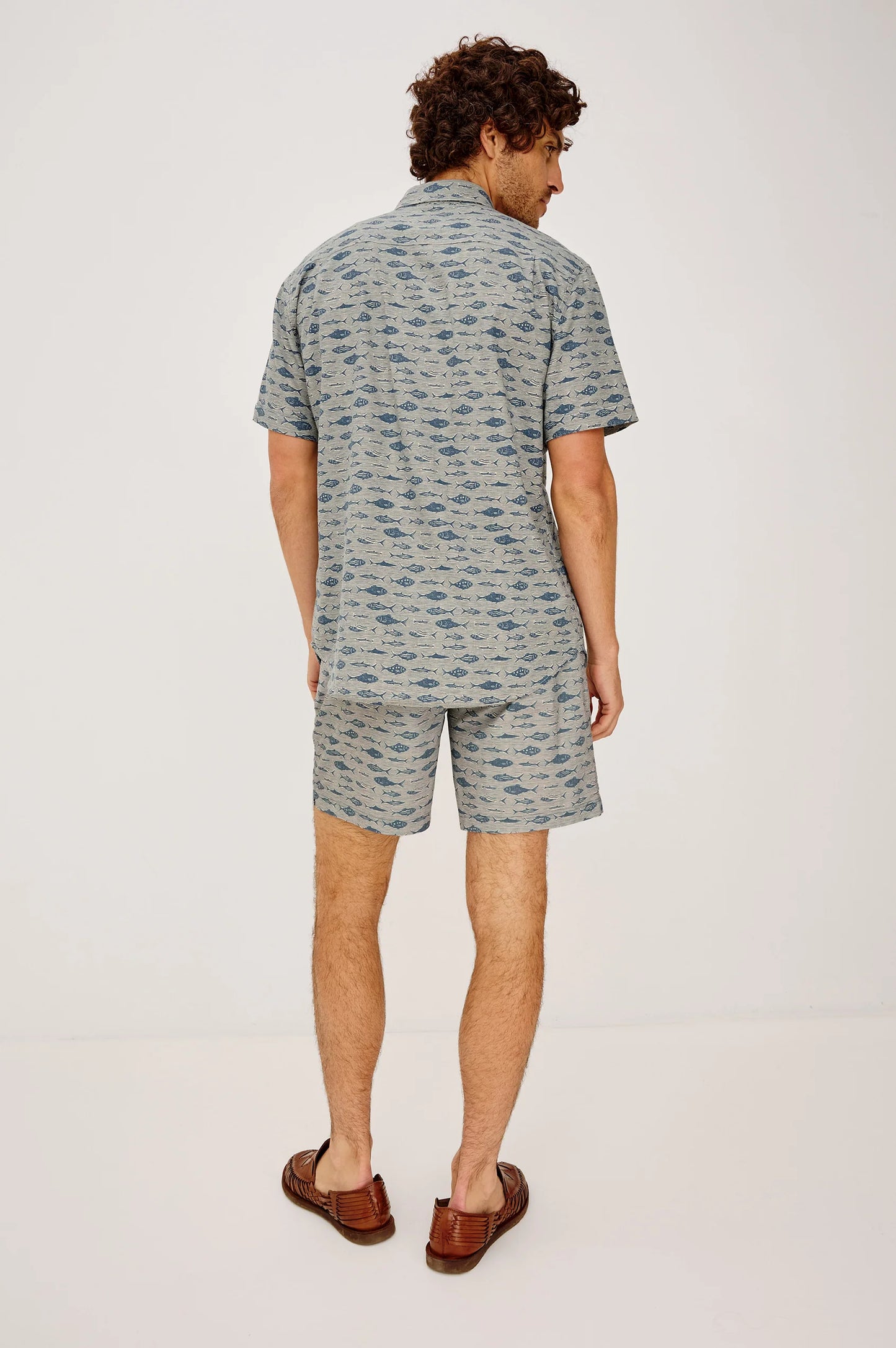 Carson Shirt in Vintage Aquarium Etch