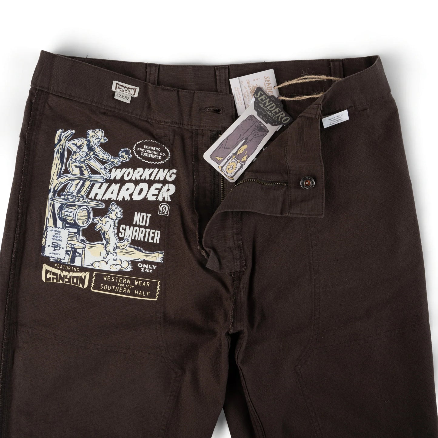 Canyon Work Pant in Chocolate