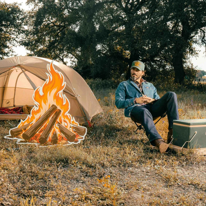 Rustler Chore Jacket in Denim/Navy