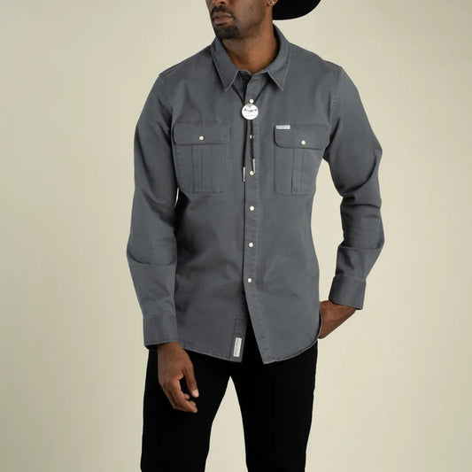 Stamford Work Shirt in Concho Blue