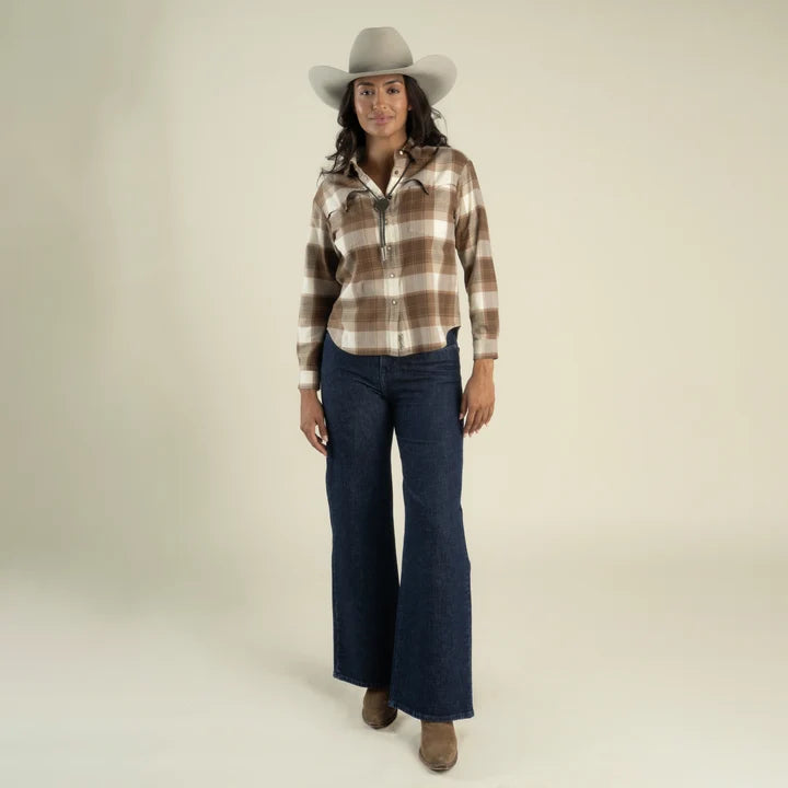 Women's Durango Flannel in Woodrow Plaid