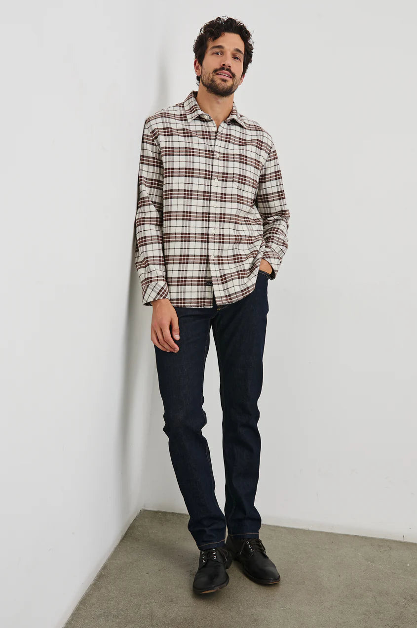 Forrest Shirt in Sandalwood Mosaic
