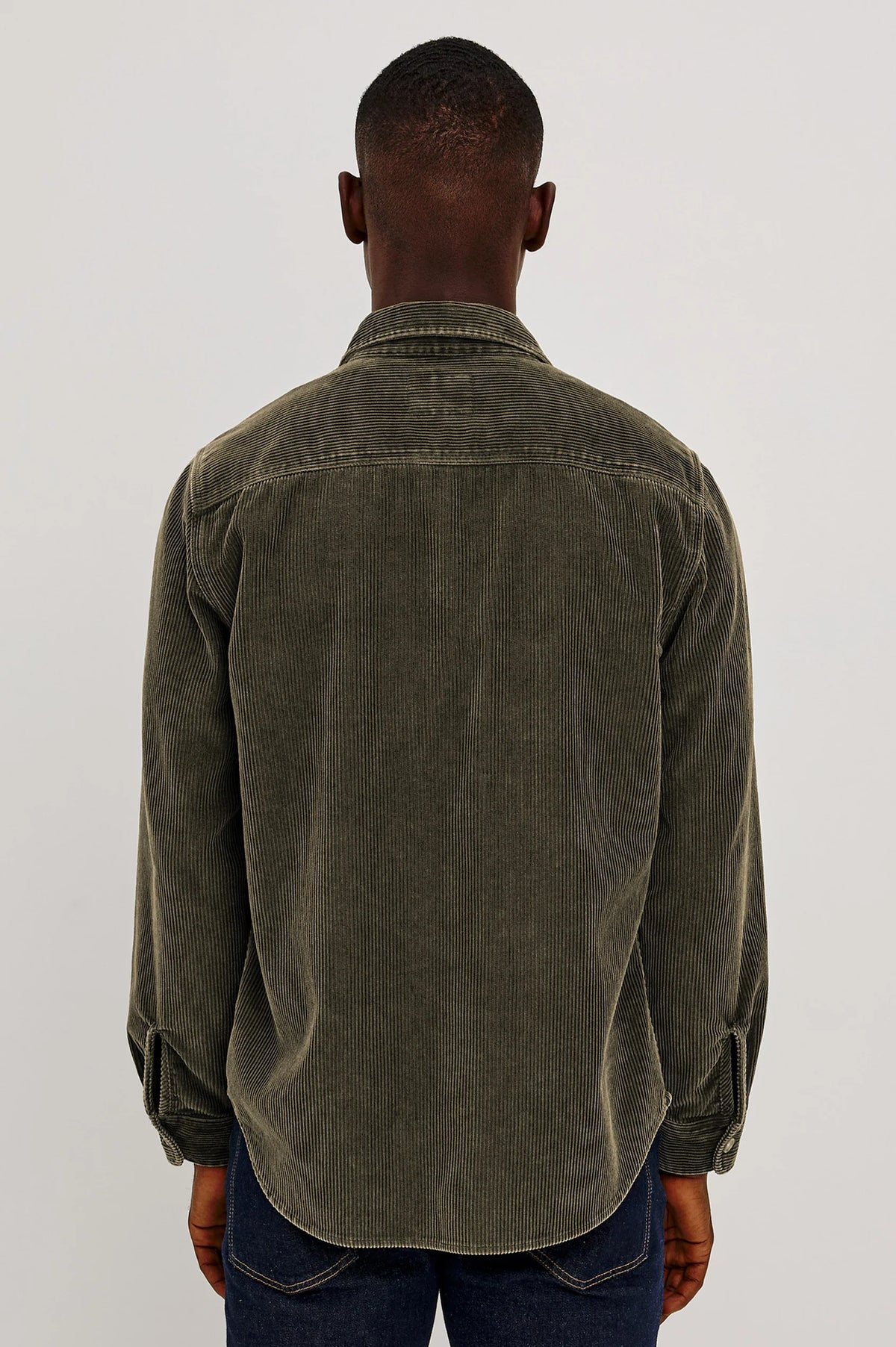 Graham Overshirt in Lichen Green