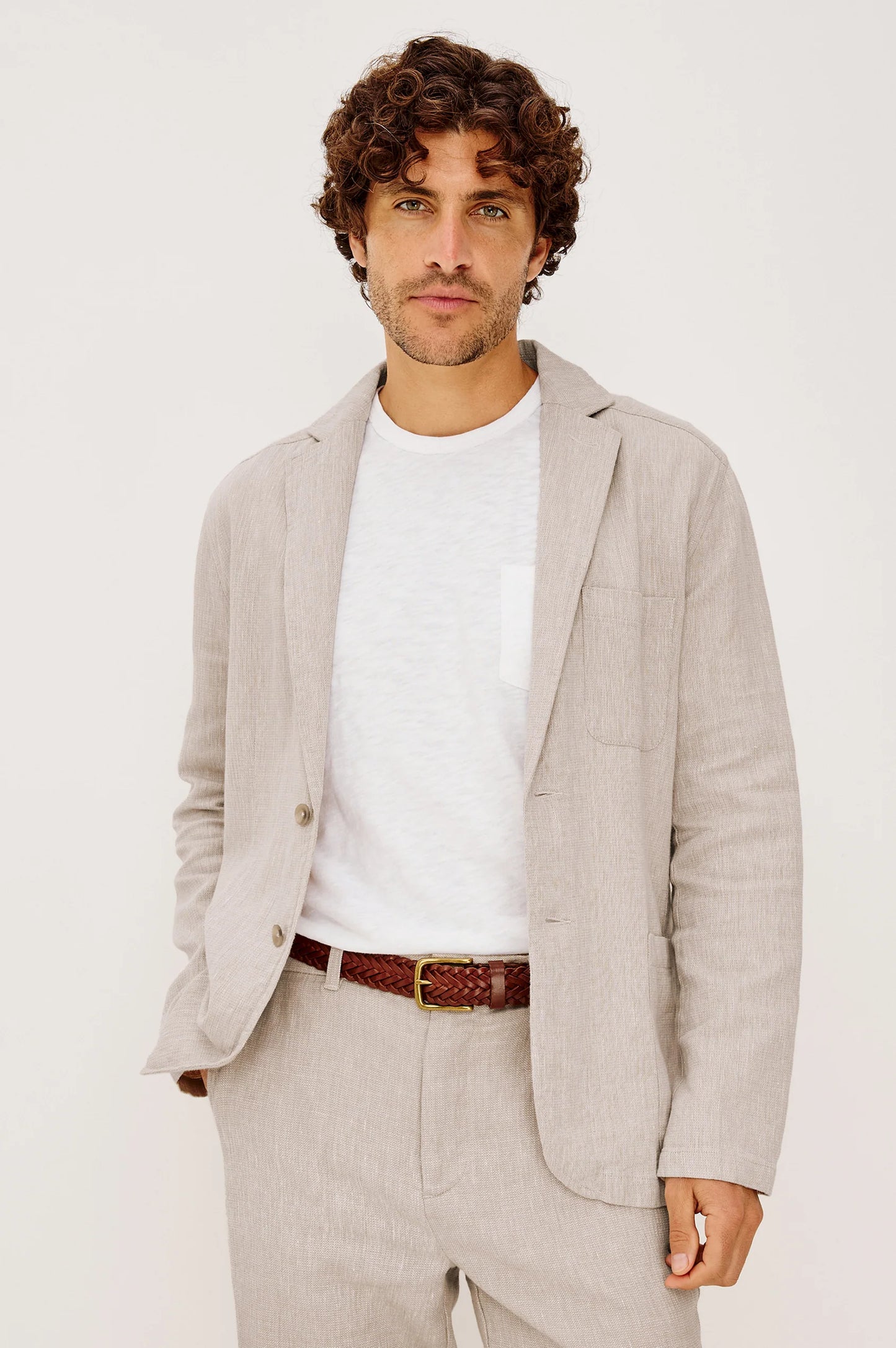 Harris Blazer in Sand Dune