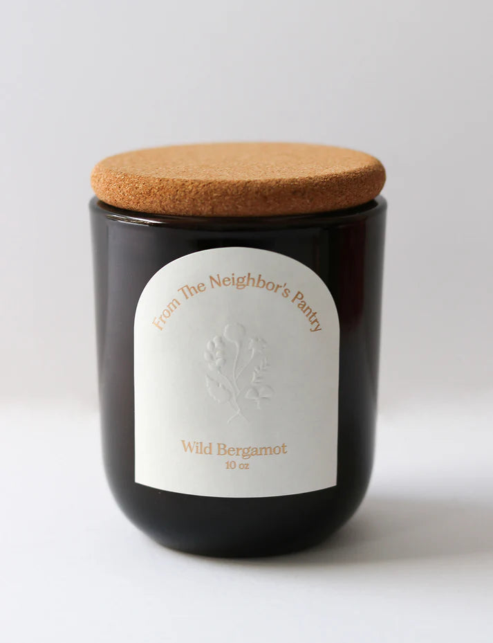My Neighbor's - Wild Bergamot Tallow Candle