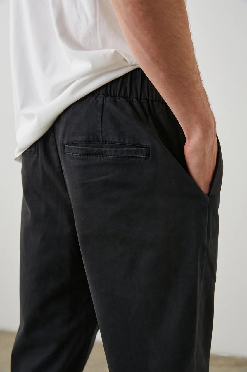 Julian Pant in Washed Black