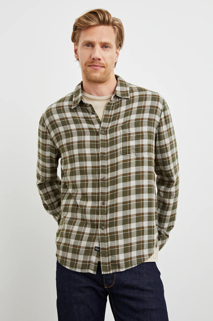 Lennox Shirt in Iguana Grey