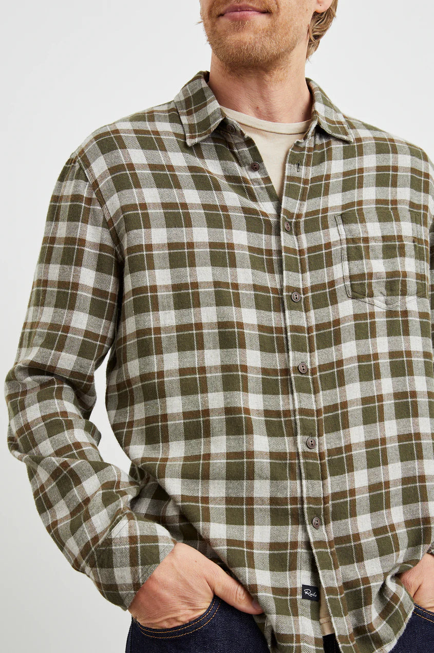 Lennox Shirt in Iguana Grey