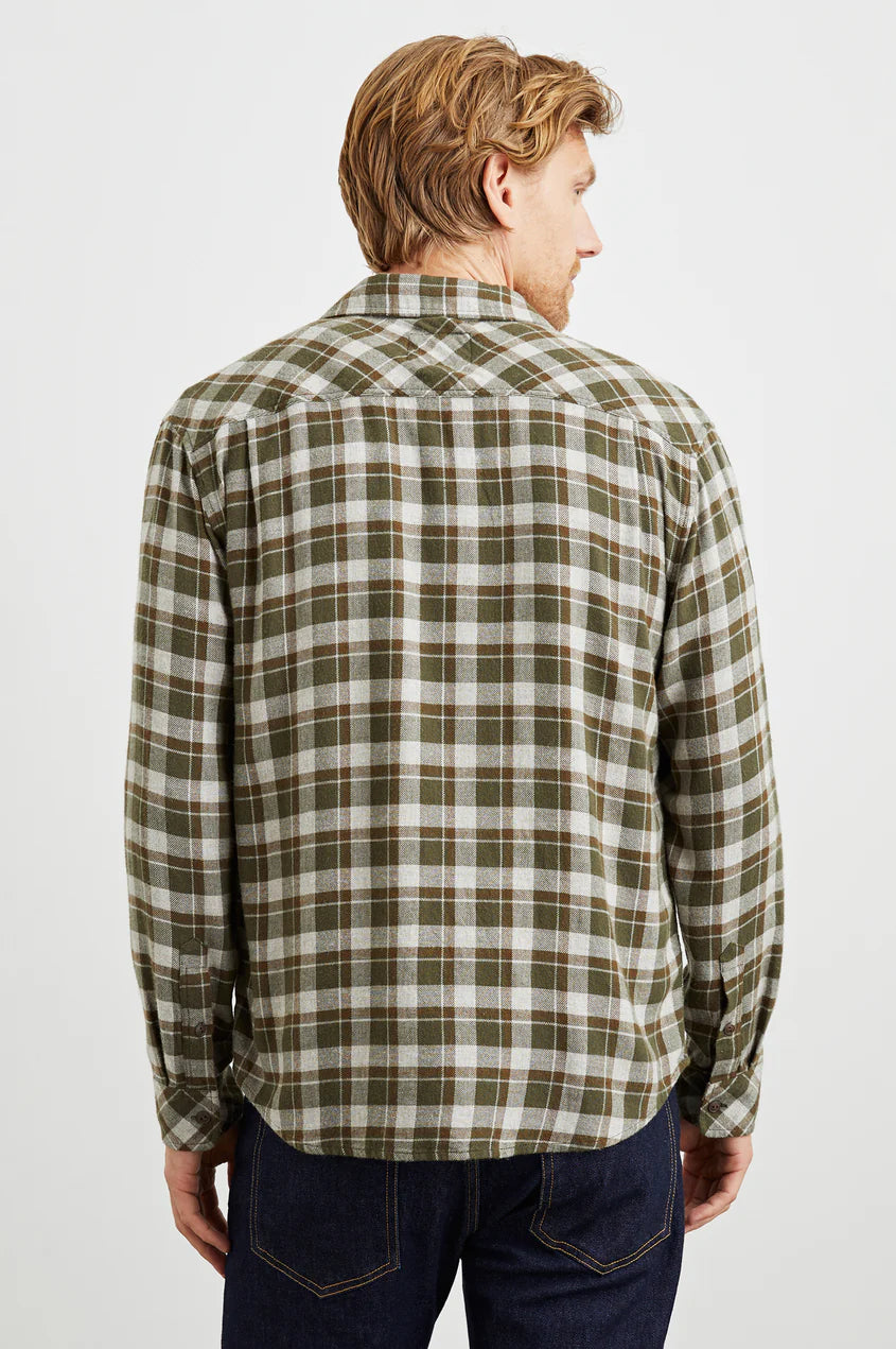 Lennox Shirt in Iguana Grey