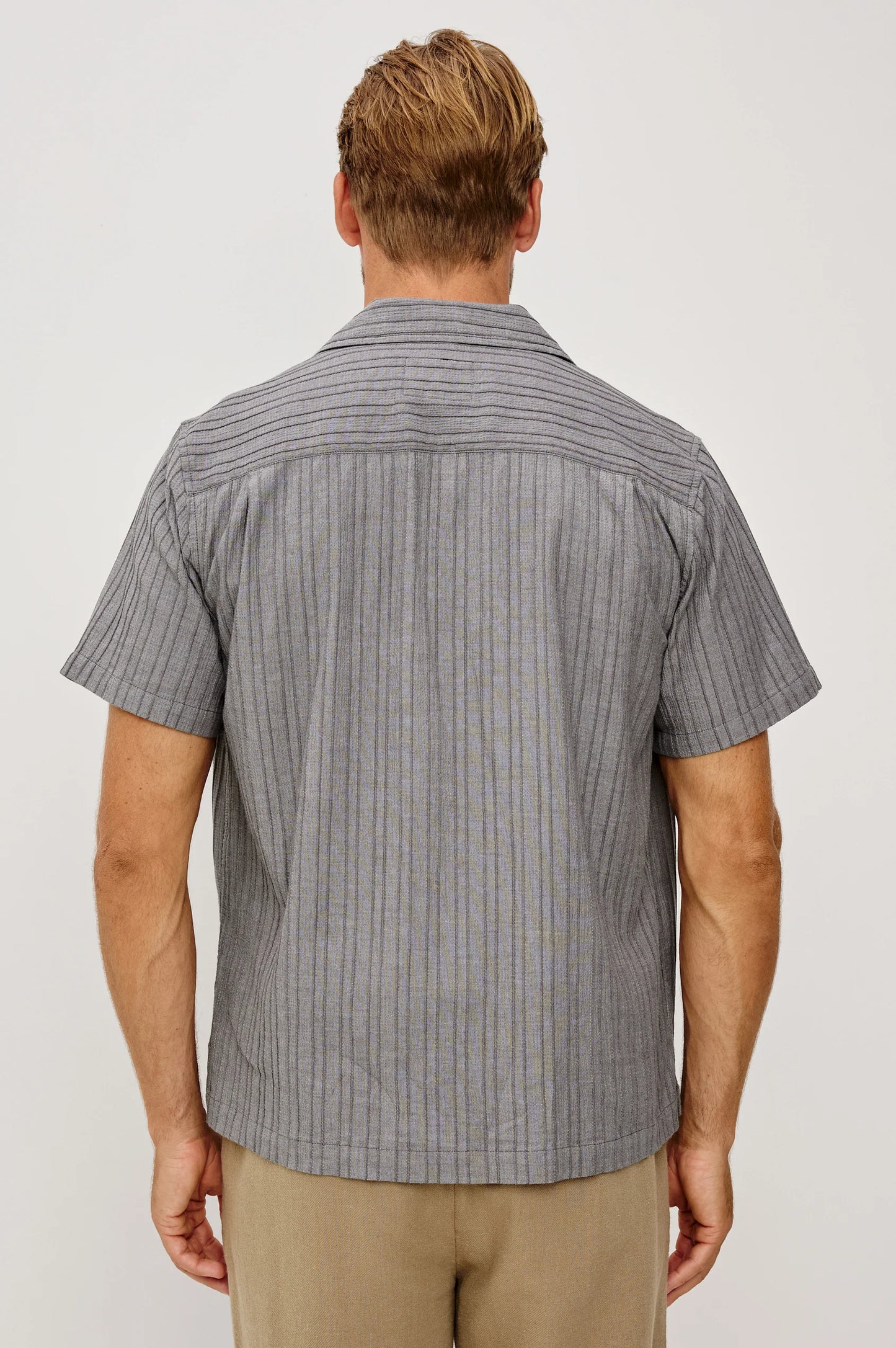 Ohana Shirt in Charcoal Chambray