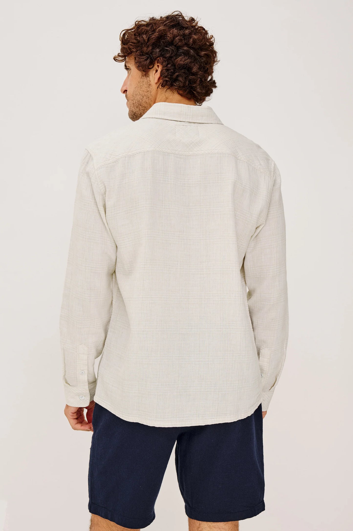 Owens Shirt in Dune Reed